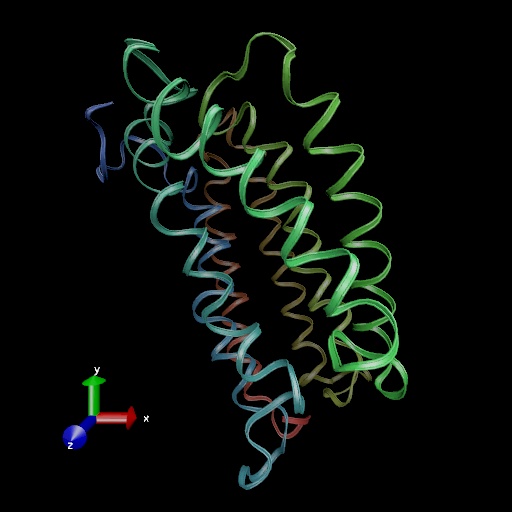 VMD ribbon plot image